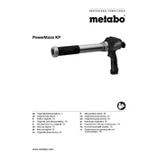 Metabo PowerMaxx KP Cartridge Gun manual cover