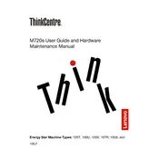 Lenovo ThinkCentre M720s Computer manual cover