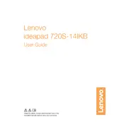 Lenovo IdeaPad 720S-14IKB Laptop manual cover