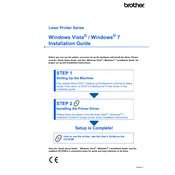 Brother Laser Printer Series Windows 7 manual cover