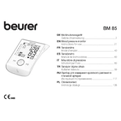 Beurer BM 85 Bluetooth Blood Pressure Monitor manual cover