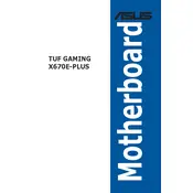 ASUS TUF GAMING X670E-PLUS Motherboard manual cover