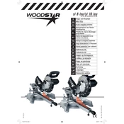 Woodstar SL 8 LXU 3901208000 Saw manual cover