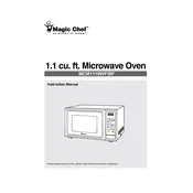 Magic Chef MCM1110BF Microwave manual cover