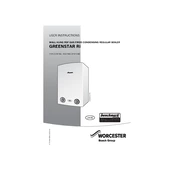 Worcester Greenstar Ri 2010 Boiler manual cover