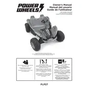 Power Wheels Mattel Dune Racer FLP27 Toy manual cover