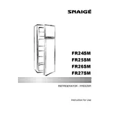 Snaigė FR24SM-P2000E0 Refrigerator manual cover