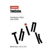 Lenovo ThinkStation P910 Workstation manual cover