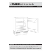 Bush BUCL6082 5871651 Freezer manual cover