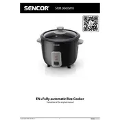 Sencor SRM 0601BK Rice Cooker manual cover