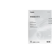 Canon VIXIA HF11 manual cover