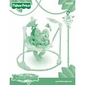 Fisher Price Mattel Rainforest Jumperoo K6070 Swing manual cover