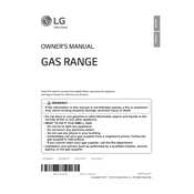 LG LRG3061BD LRG3061BD.FBDELGA Range manual cover