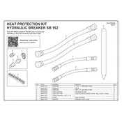 Husqvarna Heat Protection Kit Hydraulic Breaker SB 152 Demolition Robot manual cover