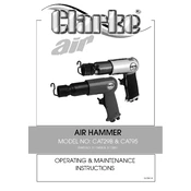 Clarke 3110408 CAT29B Air Hammer manual cover