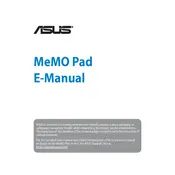 ASUS MeMO Pad Tablet manual cover