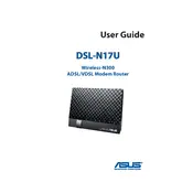 ASUS DSL-N17U Router manual cover