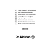 De Dietrich DWD614XE1 Warming Drawer manual cover