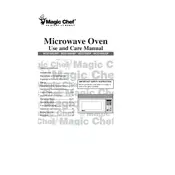 Magic Chef MCO160SF Microwave manual cover