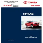 Toyota RAV4 2007 SUV manual cover