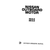 Nissan NS2.5A2 Outboard Motor manual cover