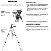 Barska AF10378 Tripod manual cover