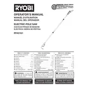 Ryobi RY43161 Pole Saw manual cover