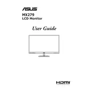 ASUS Designo MX279H Monitor manual cover