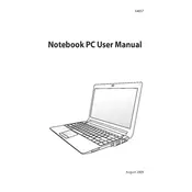 ASUS UL20A Laptop manual cover