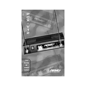 Peavey PCX-V12 Receiver manual cover