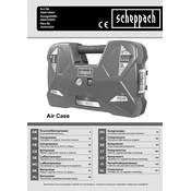 Scheppach Air Case 5906118901 Compressor manual cover