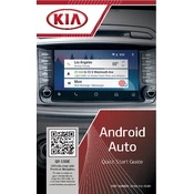 Kia Cadenza Android Auto 2017 Sedan manual cover