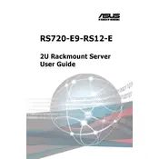 ASUS RS720-E9-RS12-E Server manual cover