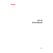 Canon CanoScan LiDe 300 manual cover