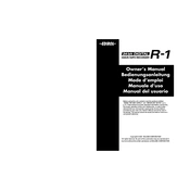 Roland R-1 manual cover