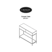 Crosley CF1311 Table manual cover