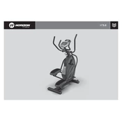 Horizon Fitness EHT5.0 2018 Treadmill manual cover