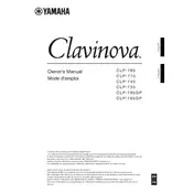 Yamaha Clavinova CLP-735 Piano
