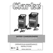 Clarke 626 WBC400 Battery Charger-Starter manual cover