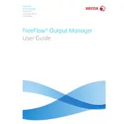 Xerox FreeFlow Output Manager Ver.9.0 Software manual cover