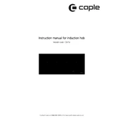 Caple C875I Hob manual cover