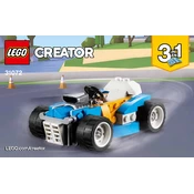 LEGO 31072-2 Construction Set manual cover