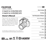 Fujifilm FinePix HS25EXR Camera manual cover