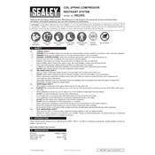 Sealey RE23RS Compressor manual cover