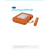 Lacie Rugged BOSS STJB1000800 Storage manual cover