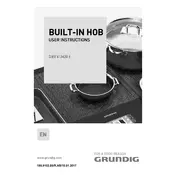 Grundig Touch Control GIEV 613420 E Hob manual cover