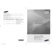 Samsung B8500 Series TV manual cover