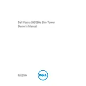 Dell Vostro 260 Slim Tower Desktop manual cover