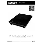 Sencor SCP 3601GY Cooktop manual cover