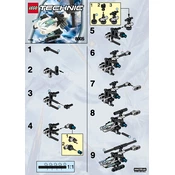 LEGO Technic 8005 Construction Set manual cover